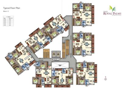 Project Image of 1080.0 - 1800.0 Sq.ft 2 BHK Apartment for buy in Keerthi Royal Palms Phase I 