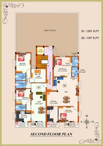 Project Image of 870.0 - 2042.0 Sq.ft 2 BHK Apartment for buy in Rajus Muniram