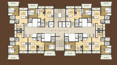 Project Image of 232.61 - 336.91 Sq.ft 1 BHK Apartment for buy in Akshar Elita