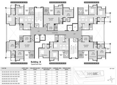 Project Image of 551.0 - 569.0 Sq.ft 2 BHK Apartment for buy in ARP Valora Towers B