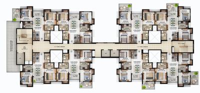 Project Image of 688.0 - 816.0 Sq.ft 2 BHK Apartment for buy in Merlin Skygaze