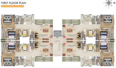 Project Image of 748.95 - 1161.75 Sq.ft 3 BHK Apartment for buy in Angel Regency