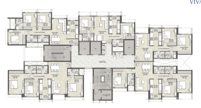 Project Image of 618.0 - 1070.0 Sq.ft 2 BHK Apartment for buy in Kalpataru Vivant