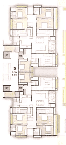 Project Image of 2082.28 - 2614.12 Sq.ft 4 BHK Apartment for buy in Pearl The Grand Eastern Phase II