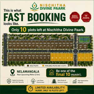 Project Image of 1231.0 - 1602.0 Sq.ft Residential Plot Plot for buy in Nischitha Divine Paark