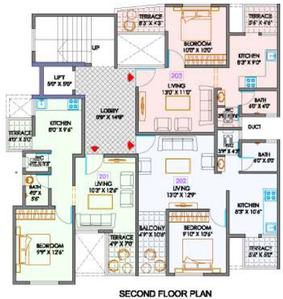 Project Image of 449.39 - 717.63 Sq.ft 1 BHK Apartment for buy in Pathan Paradise