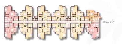 Project Image of 745.19 - 791.36 Sq.ft 3 BHK Apartment for buy in Protech Pride Block C