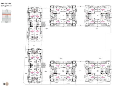 Project Image of 649.6 - 653.8 Sq.ft 2 BHK Apartment for buy in Clover Santora