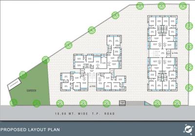 Project Image of 970.04 - 994.91 Sq.ft 3 BHK Apartment for buy in Dwarka Milestone Utsav