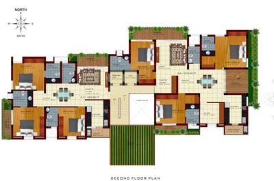 Project Image of 1692.0 - 2374.0 Sq.ft 3 BHK Apartment for buy in Fomra Jardin