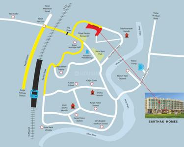 Project Image of 0.0 - 840.0 Sq.ft 2 BHK Apartment for buy in Sarthak Homes