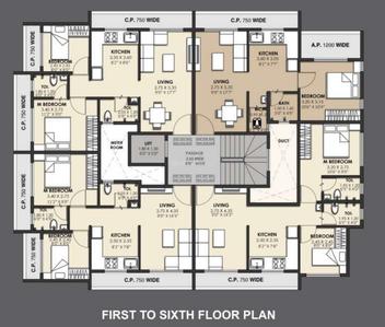 Project Image of 382.87 - 496.54 Sq.ft 1 BHK Apartment for buy in PNR Om Sumukh Darshan CHSL