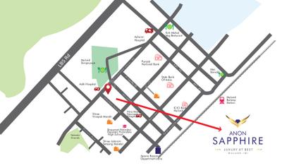 Project Image of 389.98 - 949.92 Sq.ft 1 RK Apartment for buy in Anon Sapphire
