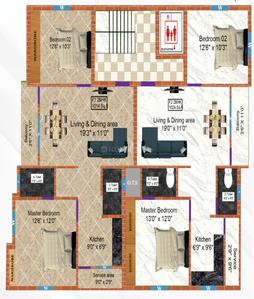 Project Image of 863.0 - 1024.0 Sq.ft 2 BHK Apartment for buy in Sharewin Luxeria