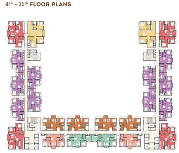 Project Image of 537.0 - 1025.91 Sq.ft 1 BHK Apartment for buy in Dioro And Beryl At Brigade EL Dorado