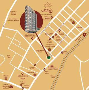 Project Image of 413.0 - 702.0 Sq.ft 1 BHK Apartment for buy in Guinea Global Shubhaarambh