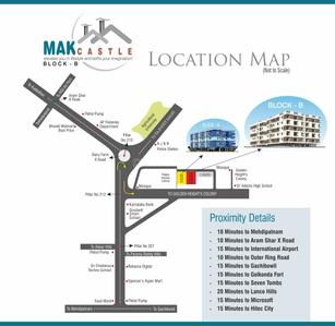 Project Image of 1584.0 - 2288.0 Sq.ft 3 BHK Apartment for buy in MAK Castle