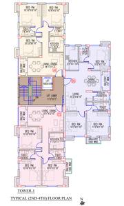 Project Image of 1243.0 - 1413.0 Sq.ft 3 BHK Apartment for buy in Oxford Rudraa