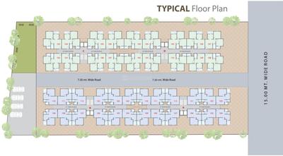 Project Image of 1021 Sq.ft 2 BHK Apartment / Flat for sale in Odhav for Rs. 4000000