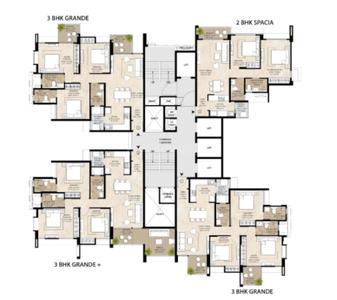 Project Image of 710.42 - 1046.91 Sq.ft 2 BHK Apartment for buy in Mahindra Nestalgia