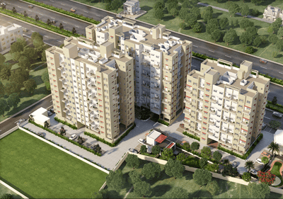 Project Image of 502.03 - 642.0 Sq.ft 2 BHK Apartment for buy in TCG Panorama Building A Phase III