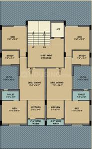 Project Image of 548.0 - 554.0 Sq.ft 2.5 BHK Apartment for buy in Babji Dream Land 2