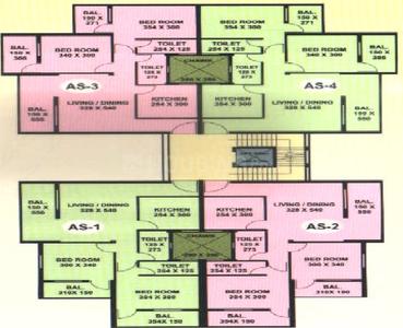 Prasad Pangam Vasundhara Complex Images for Cluster Plan of Prasad Pangam Vasundhara Complex 2