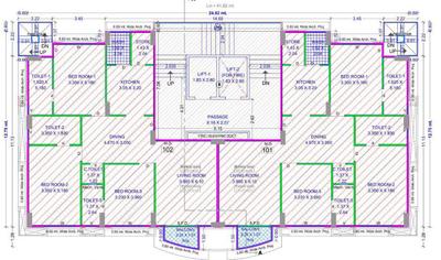 Project Image of 854.55 - 3214.02 Sq.ft 2 BHK Apartment for buy in Rajhans Creston