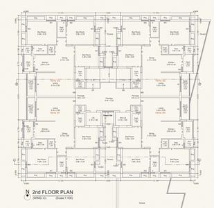 Project Image of 941.73 - 1024.19 Sq.ft 3 BHK Apartment for buy in BLJ Silver Square