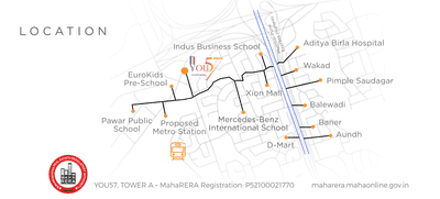 Project Image of 571.78 - 607.95 Sq.ft 2 BHK Apartment for buy in Sanas You57 Tower D