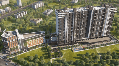 Project Image of 1450 Sq.ft 3 BHK Apartment / Flat for sale in Pimple Saudagar for Rs. 19000000