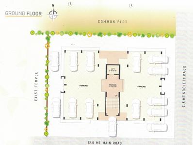 Project Image of 435.94 - 449.18 Sq.ft 2 BHK Apartment for buy in Varsha Param Residency Phase 1
