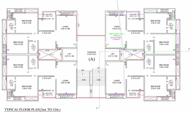 Project Image of 622.37 - 633.13 Sq.ft 2 BHK Apartment for buy in Ramdev B K Heights