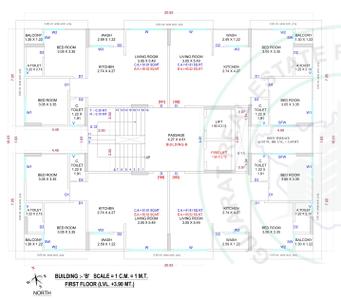 Project Image of 694.27 - 705.25 Sq.ft 2 BHK Apartment for buy in Swastik Pratham Aron