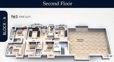Project Image of 1593.0 - 2068.0 Sq.ft 4 BHK Apartment for buy in Golden Kingdom