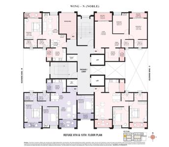 Project Image of 1300 Sq.ft 3 BHK Apartment / Flat for sale in Dhanori for Rs. 14000000