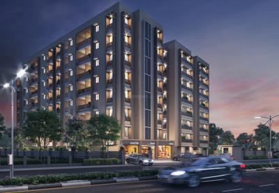 Yash Pushpak Heights Elevation 1