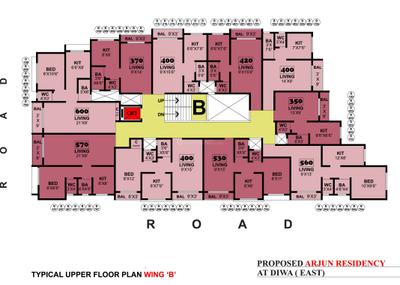 Project Image of 299.99 - 599.98 Sq.ft Studio Studio Apartment for buy in Green Home Arjun Residency