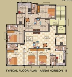 Project Image of 775.0 - 1220.0 Sq.ft 2 BHK Apartment for buy in Annai Horizon