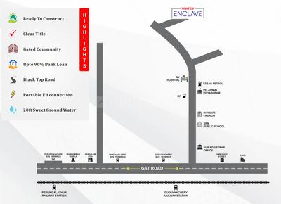 Project Image of 855.0 - 1282.0 Sq.ft Residential Plot Plot for buy in United Enclave