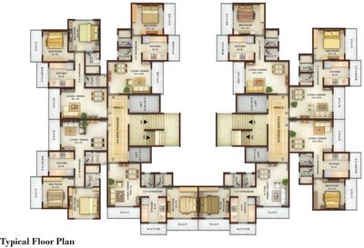 Project Image of 395.0 - 800.0 Sq.ft 1 BHK Apartment for buy in Keemaya and MLH Vedic Heights