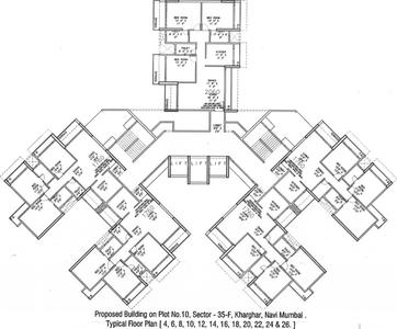 Project Image of 557.6 - 588.4 Sq.ft 2 BHK Apartment for buy in Paradise Sai Symphony