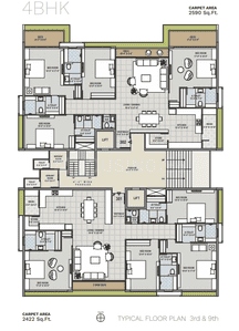 Project Image of 1911.0 - 6203.0 Sq.ft 3 BHK Apartment for buy in Avadh Ercole