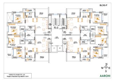 Project Image of 661.0 - 772.0 Sq.ft 2 BHK Apartment for buy in Teerth Aarohi F
