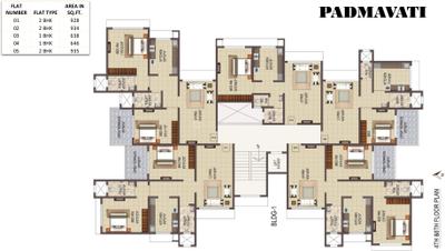 Project Image of 407.0 - 860.0 Sq.ft 1 BHK Apartment for buy in Sai Balaji Building No 1 Padmavati