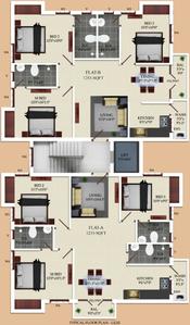 Project Image of 0.0 - 1215.0 Sq.ft 3 BHK Apartment for buy in India Chandra