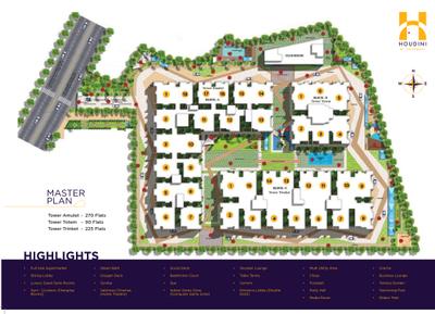 Project Image of 1067.0 - 2028.0 Sq.ft 2 BHK Apartment for buy in Vaishnavi Houdini