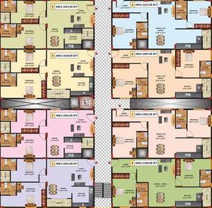 Project Image of 1028.0 - 1102.0 Sq.ft 2 BHK Apartment for buy in Ambiance Orion