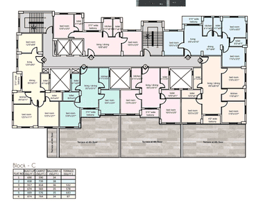 Project Image of 818 Sq.ft 3 BHK Apartment / Flat for sale in Rajarhat for Rs. 9200000