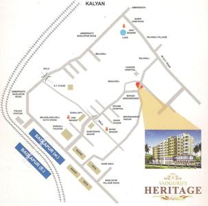 Project Image of 660.0 - 1000.0 Sq.ft 1 BHK Apartment for buy in Sadguru Heritage